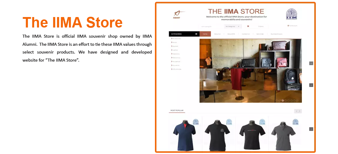 The IIMA Store