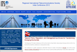 Regional International Telecommunications Society India Conference 2012